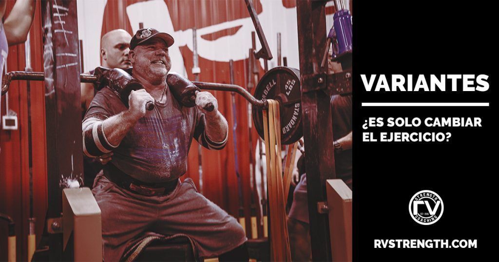 Variantes ejercicios POWERLIFTING
